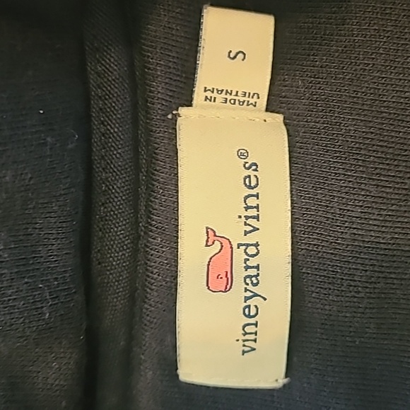 Vineyard Vines Women's Small Navy 1/4 Zip Sweatshirt Neck Lined Long Sleeve - Picture 4 of 6